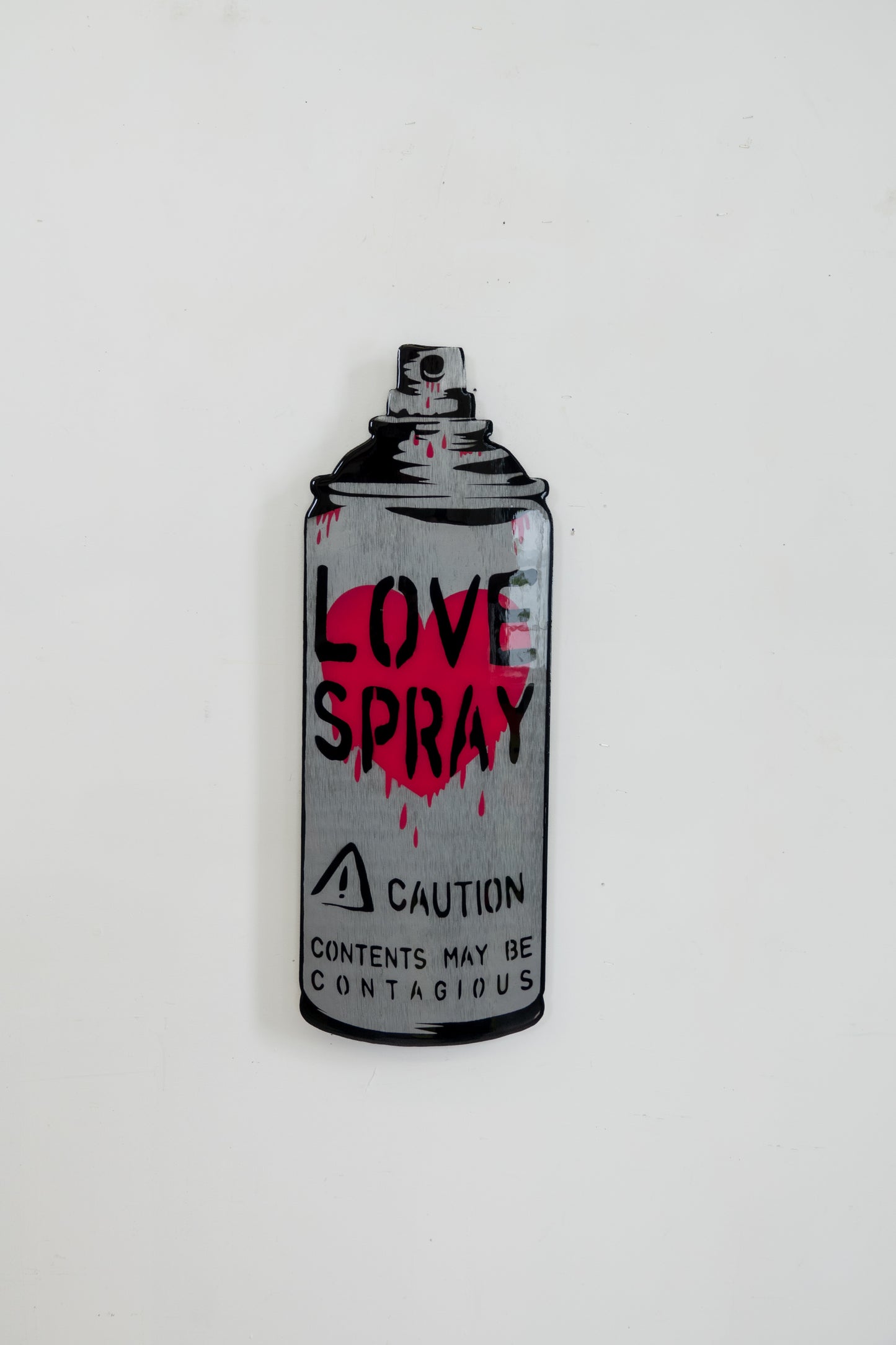 Silver-Red LoveSpray